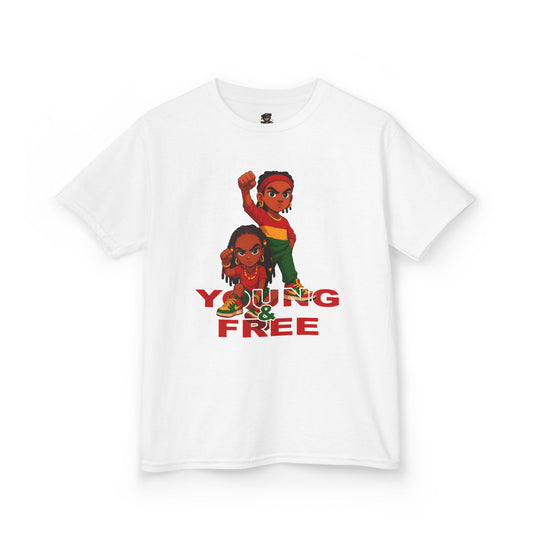 Young & Free Kids Empowering Youth Unisex T-Shirt